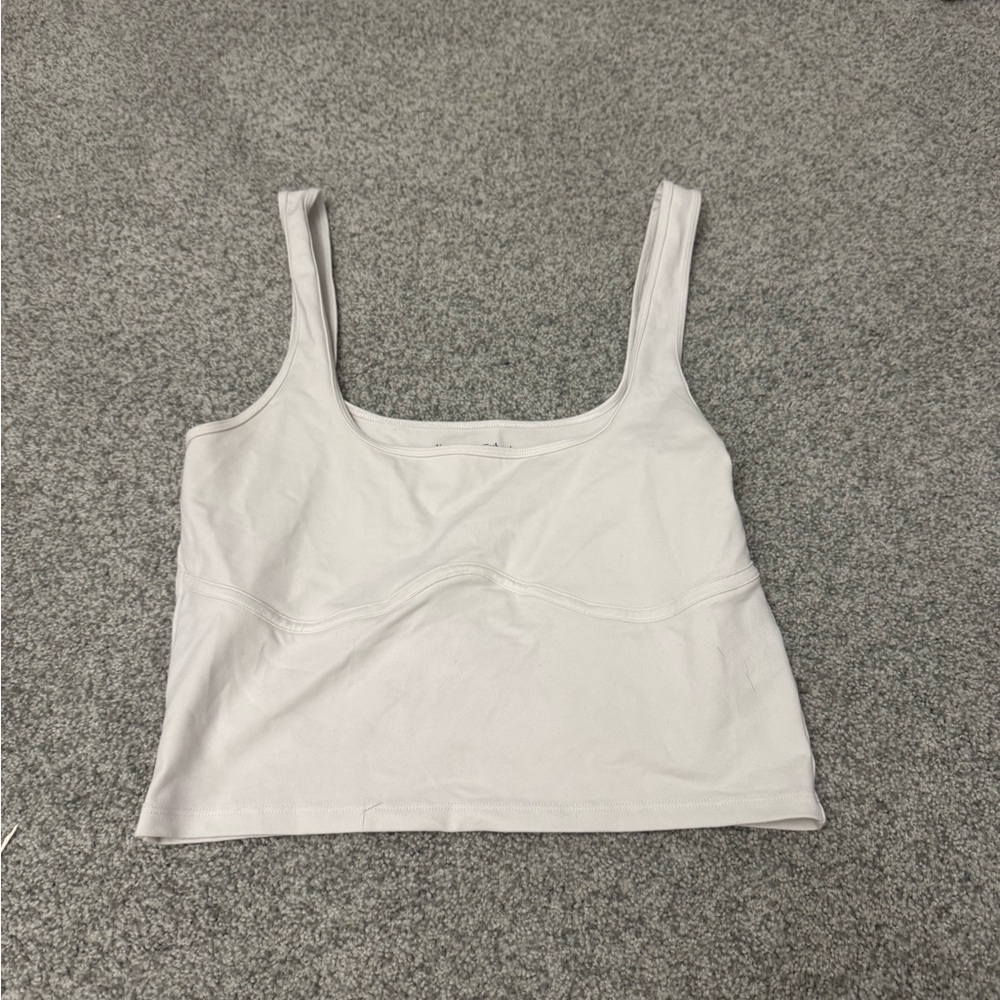 Abercrombie & Fitch Cream Tank Top